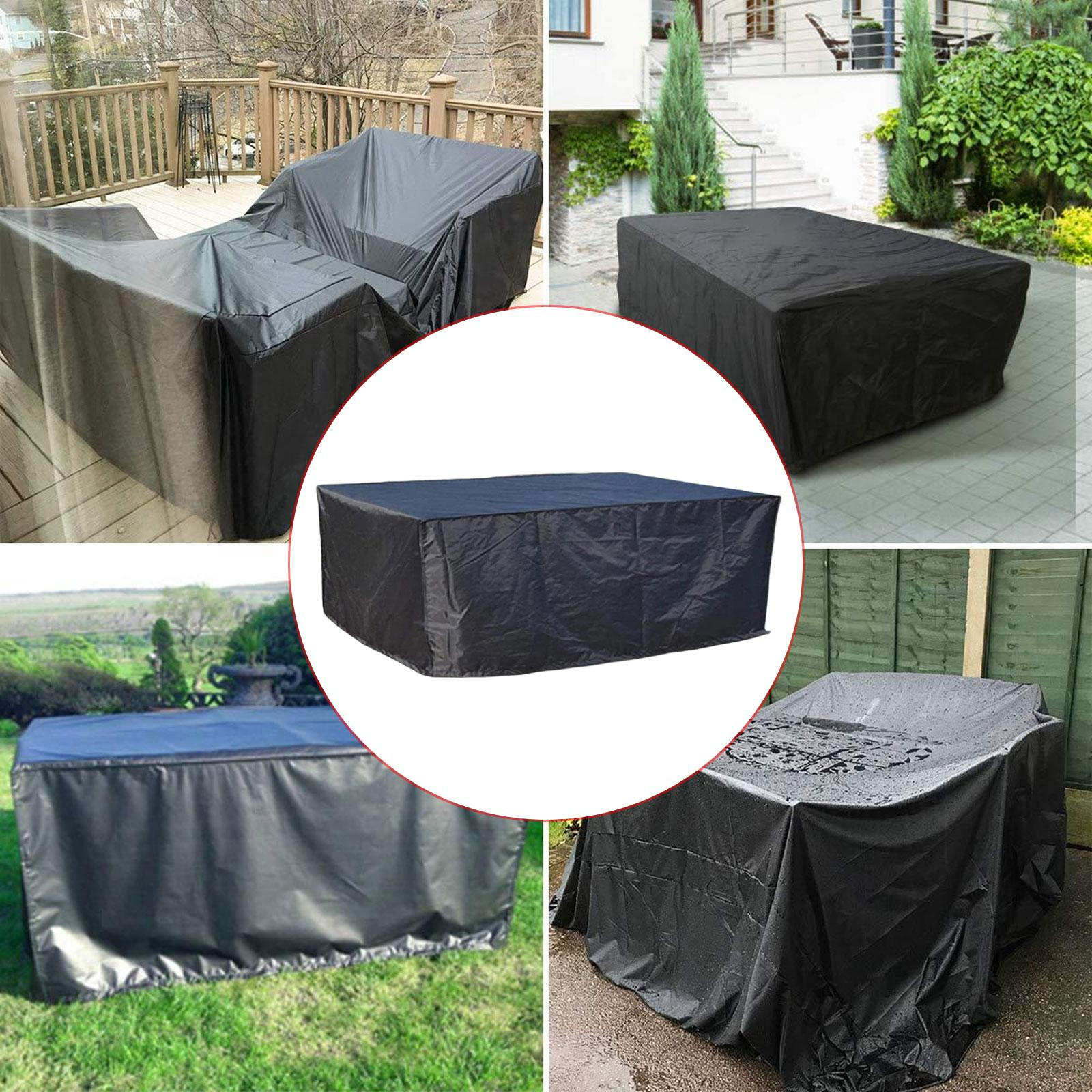 

Patio Furniture Cover ,Patio Set Cover,Windproof, Outdoor Dining Table Covers,