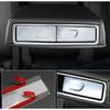 Rear Water Cup Panel Cover Trim 3PCS For Benz GLB W247 - Silver Steel