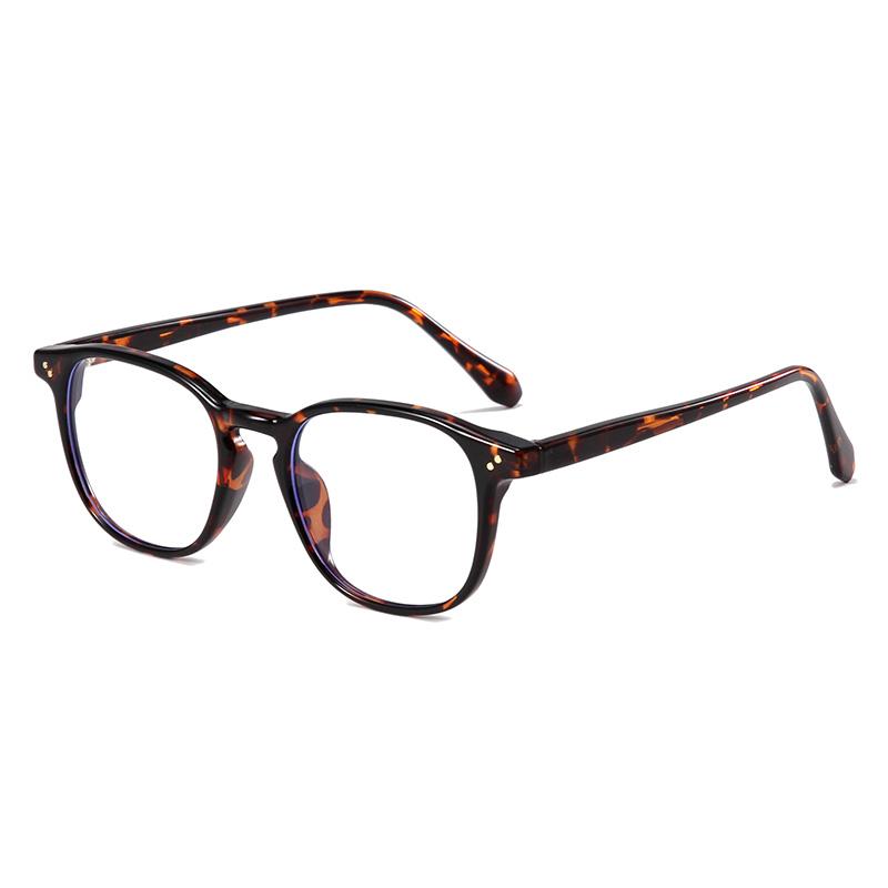 -0.5 -0.75 To -6.0  Square Customize Prescription Eyeglasses Women Men Anti-Reflective Student Finished Glasses Nearsighted