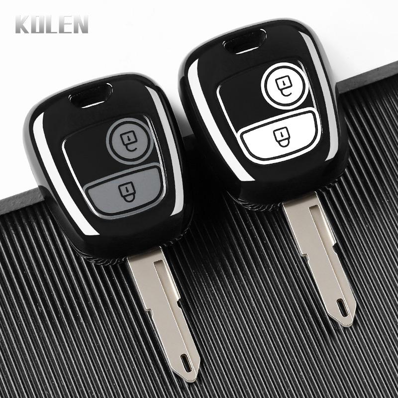 New Tpu Car Key Case Cover For Peugeot 107 206 207 307 For Citroen C1 C2 C3 C4 Toyota Aygo Protected Keychain Fob Accessories