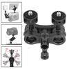 CNC 360° Arm Hand Extension Adapter w/Double Ballheads for Audio Recorders