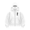 Men's Fashion Gothic Style Loose Zipper Ninja Double Hat Sweater Fall Winter Fashion Punk Style