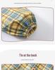 Autumn/Winter Waterproof Coveralls for Babies - Children's Crystal Velvet Stain-Resistant Plaid Bib Shirt & Outerwear