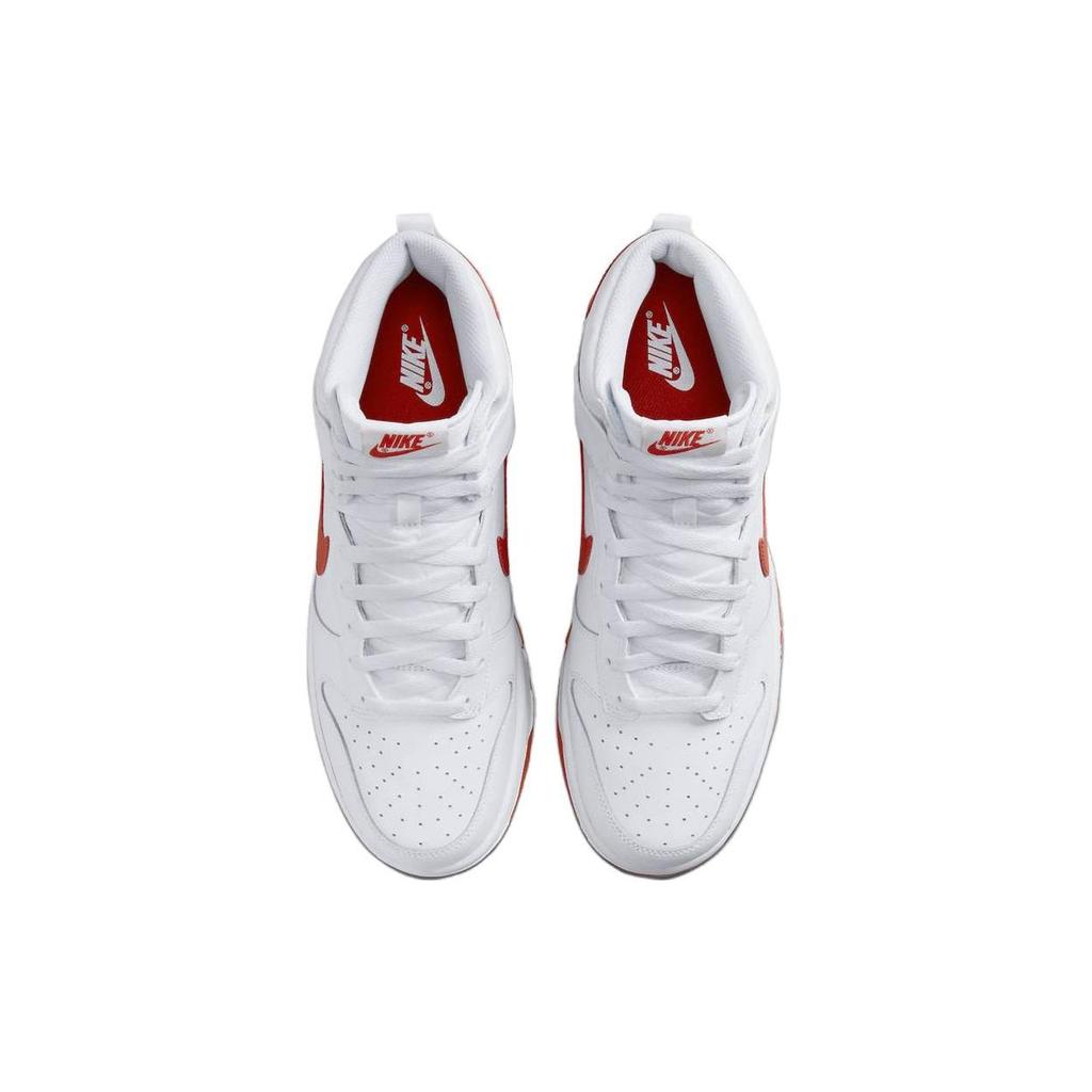 Nike Dunk High Beyaz Picante Kırmızı Erkek Spor Ayakkabı DV0828-100