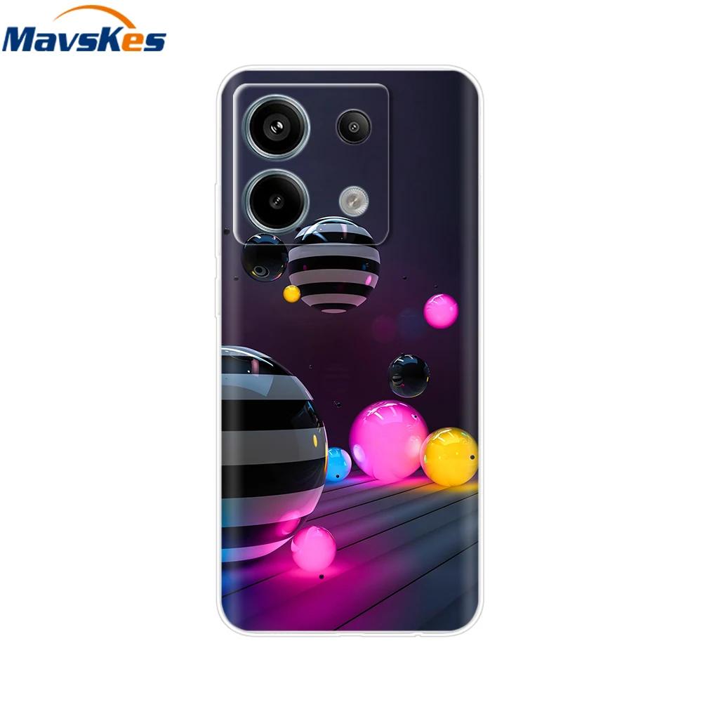 Etui do Xiaomi Redmi Note 13 Pro 5G Urocze Serduszko Miłości Silikonowe Miękkie Pokrowiec na Telefon Dla Redmi Note 13 5G Coque Etui Redmi Note13 Przezroczyste