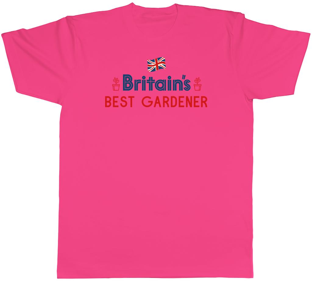 Funny Gardening Unisexs TShirt Britains Best Gardener Garden Tee Gift