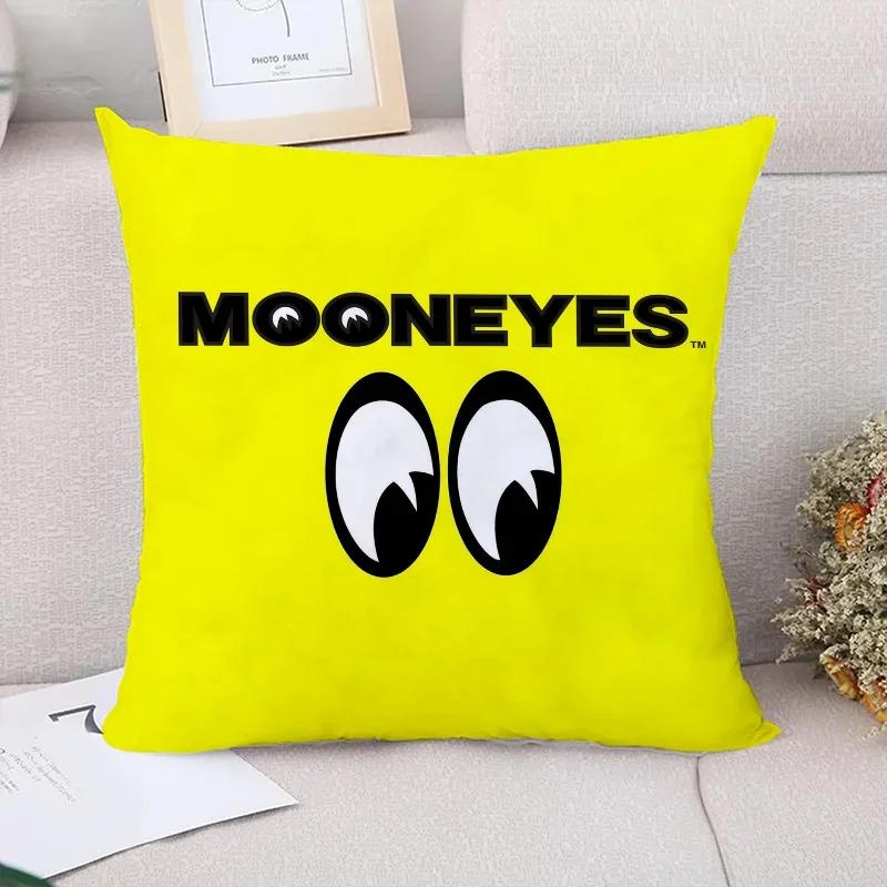 

Mooneyes Couple Pillow Pillowcases for Pillows x Cushions Covers Cushion Cover Decorative Pillowcase Decor x Sofa 66x66cm
