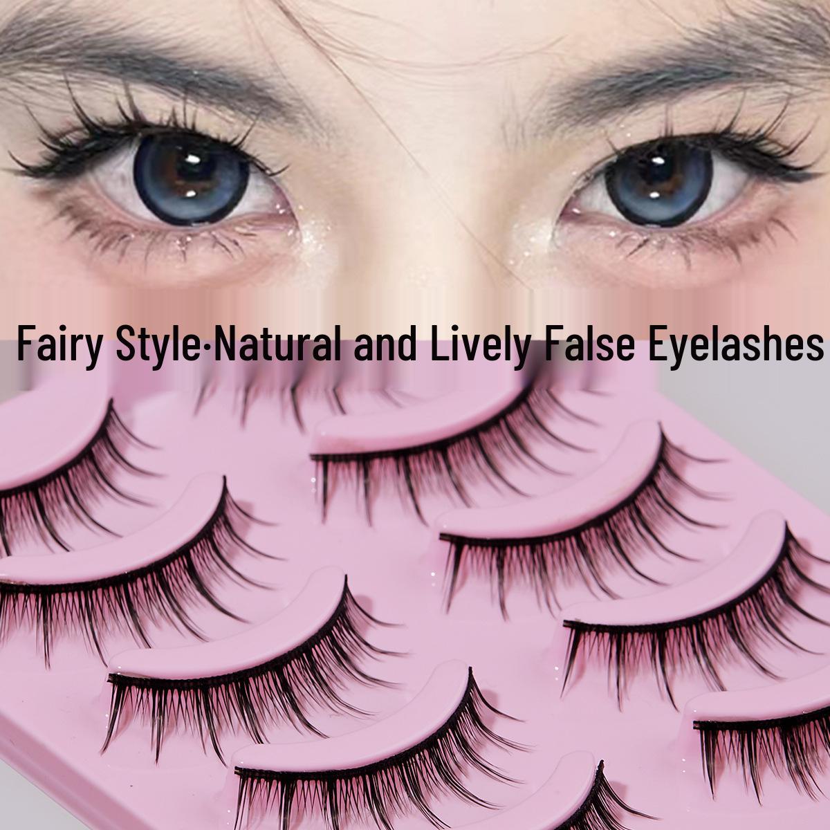 

BQI Fairy Pointed Natural Dense False Eyelashes