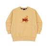 KANGOL Graphic Point Brushed Sweatshirt Yellow Ardcmt02060ye