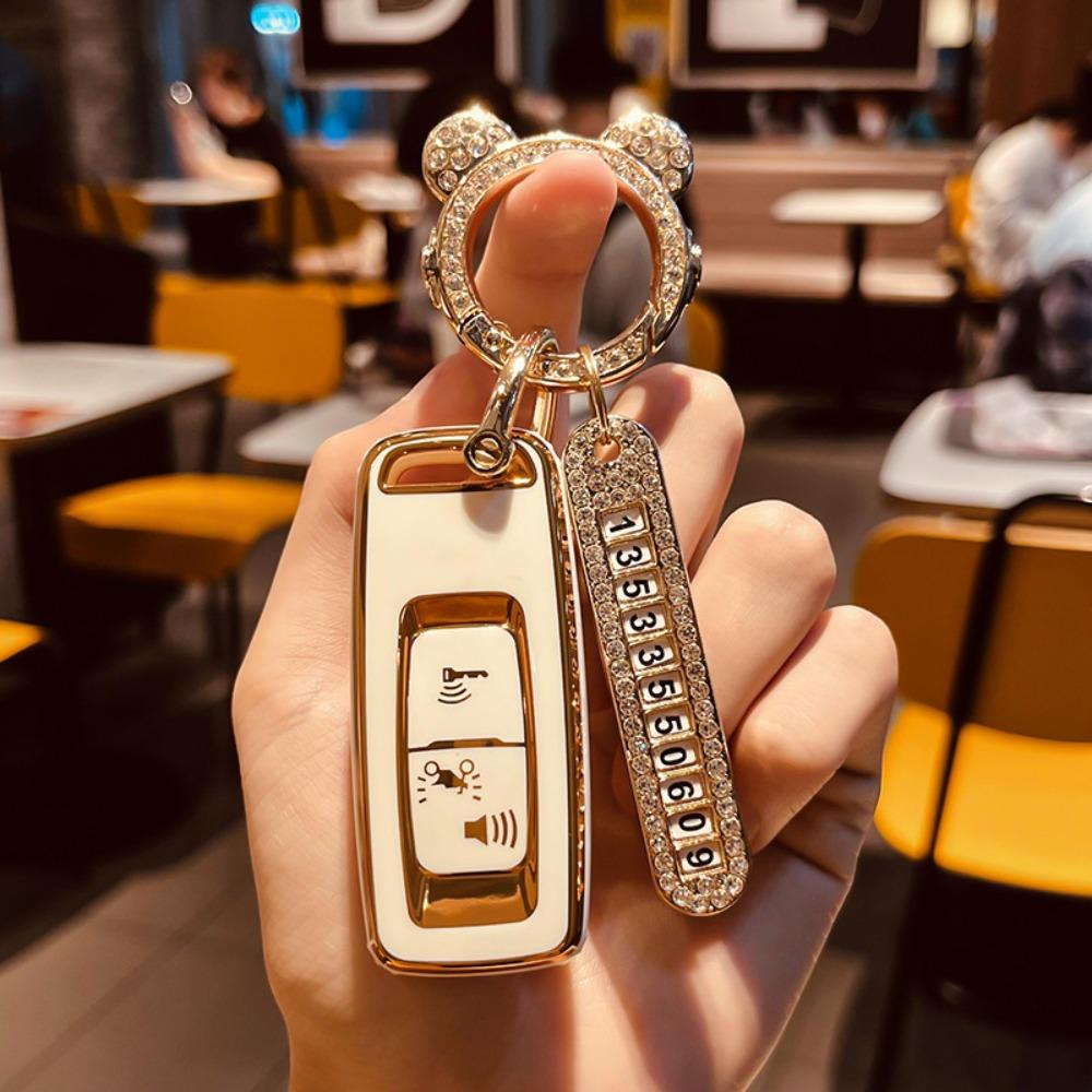 Motorcycle Key Cover for PCX160 Click150 Lead125 Durable Protective Shell for Keys