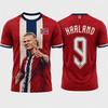 2026 Norwegian Football Jersey Harald Memorial Football Jersey Sports Short-Sleeved T-shirt Men's Short-Sleeved T-shirt Harajuku