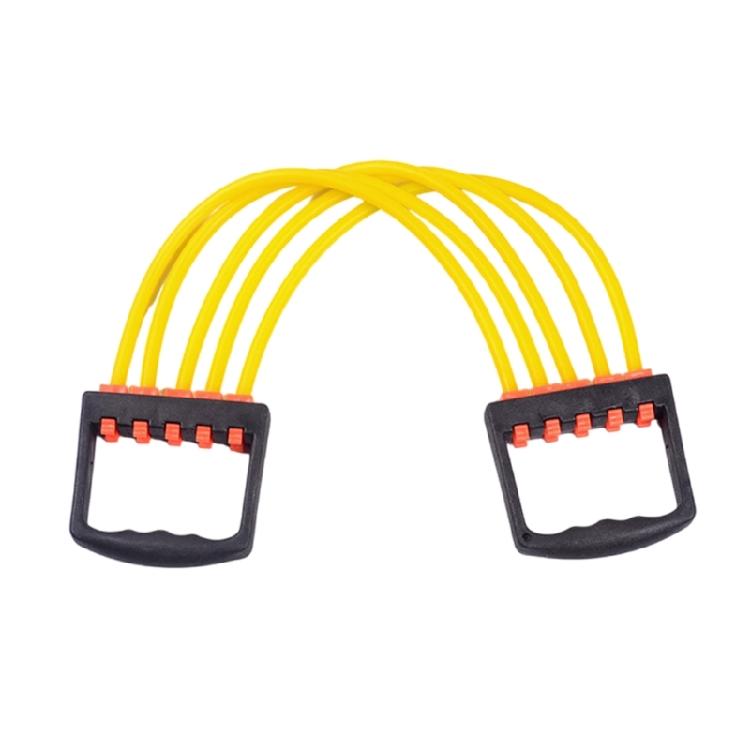 Ćwiczenia na klatkę piersiową Taśma oporowa Sprzęt do fitnessu mięśniowego Ekspander klatki piersiowej z pięcioma tubami Trening siły ramion Ekspander klatki piersiowej