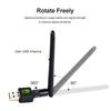 USB Wifi Router Adapter Network LAN Card with Antenna Plug & Play for  windows XP Vista Linux