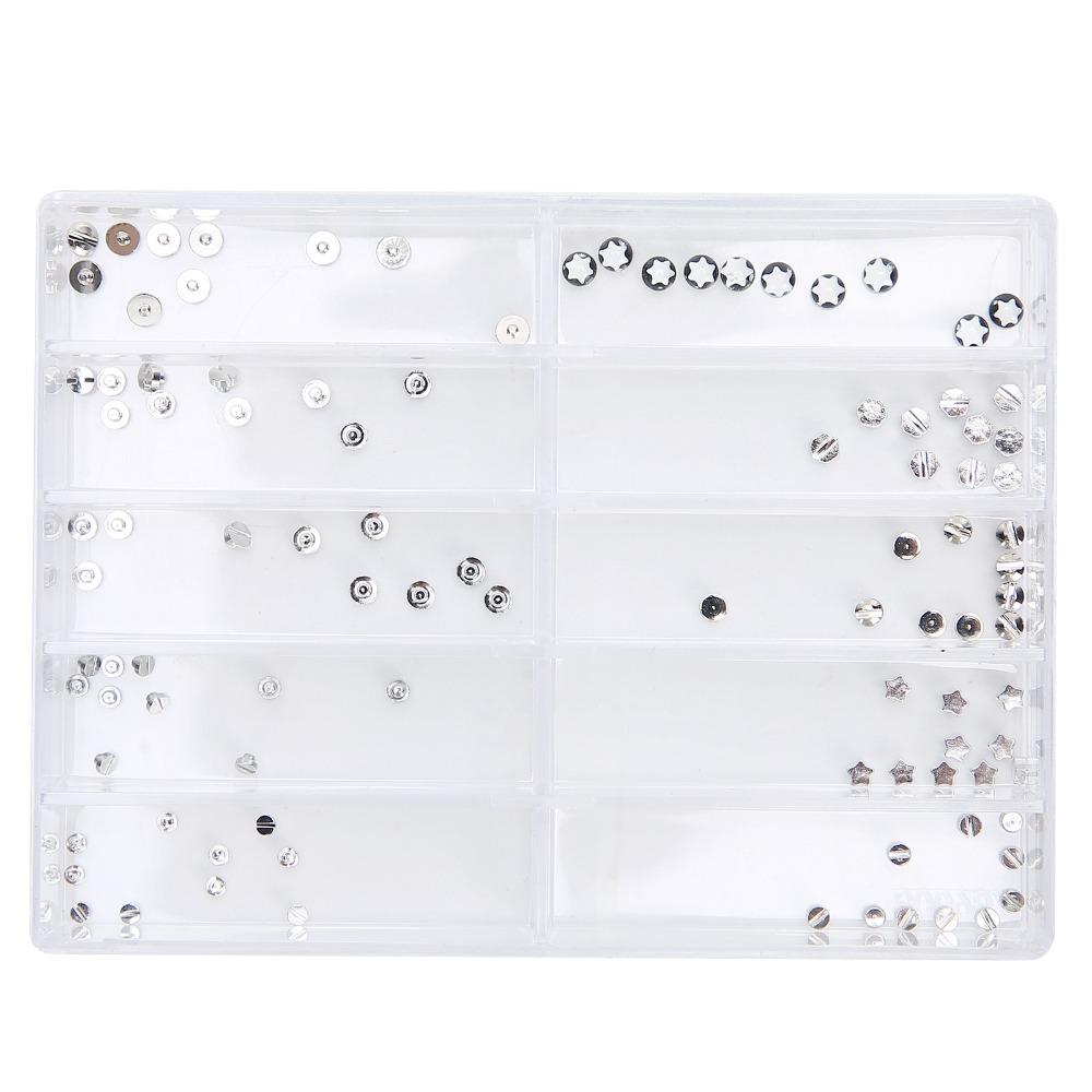 Multiple Sizes Watch Case Studs Boxed Watch Case Fastener Kit  Watch Case Surface Stud Replacement
