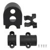 ABS Wheelchair Crutch Holder Black Crutch Storage Rack  Rehabilitation Walking Auxiliary Storage