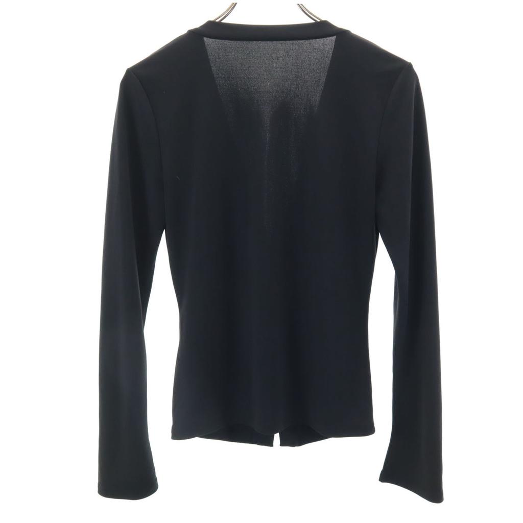 FOXEY NEW YORK made in Japan Langarm V-Ausschnitt Strickjacke 40 schwarz Damen Gebraucht