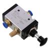 Pneumatic Solenoid Valve Air Hand 2 Position 3R210-08 Air Manual Control 3 Way Controlling Pilots or Diaphragms of Larger Valves