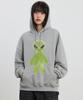 Alien Graphic Hoodie Grey