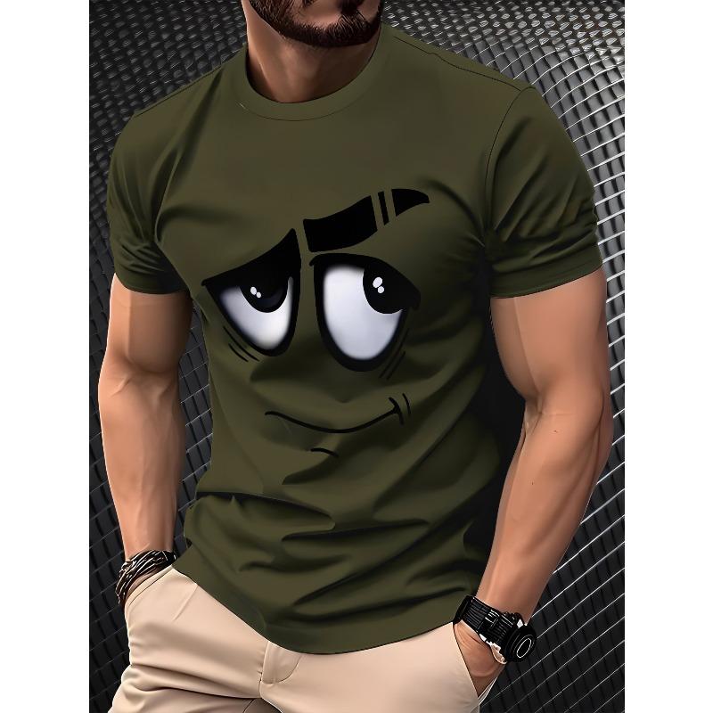 

Men s 3D Printed T-Shirt Breathable Quick Drying Sports Short Sleeve Outdoor Fitness O-Neck Pullover Casual Top 6XL