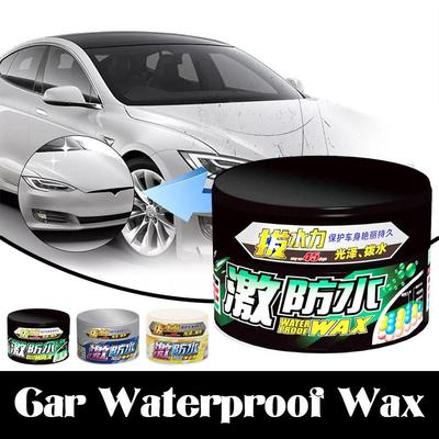 Cera Sólida Impermeable con Recubrimiento Soft 99, Cera Bloqueadora de Agua para Coche W65 Accesorios Impermeables Limpieza de Coches
