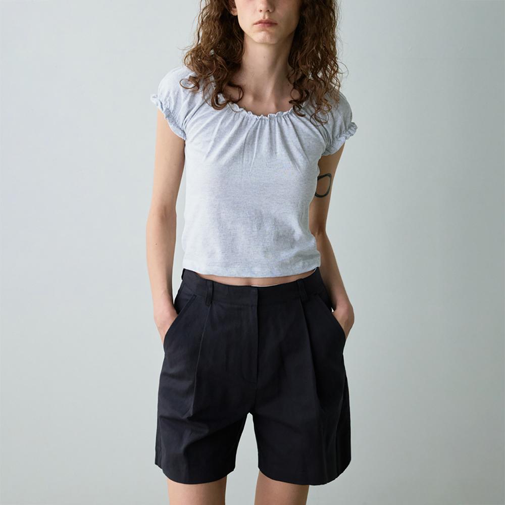NOEUD Natural Bermuda Pants (Navy)