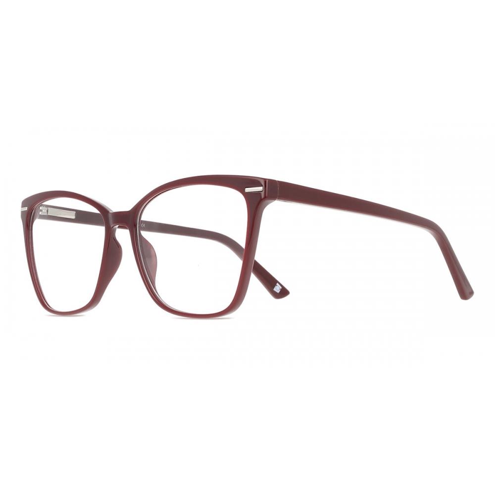 Full Rim Cat Eye Dark Red Smartbuy Collection Winkler Cp118d Fashion Women Eyeglasses