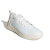 Adidas Treino Comfortable Sports Fabric Non-Slip Low-Top Marathon Running Shoes Women Sneakers White FU8996