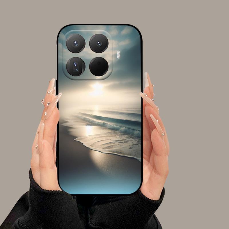 For Xiaomi 15T Pro / 15T Case Fashion Painted Soft Matte Silicone Back Cover For Xiaomi 15 T 15T Pro 5G Full Phone Shell Coque