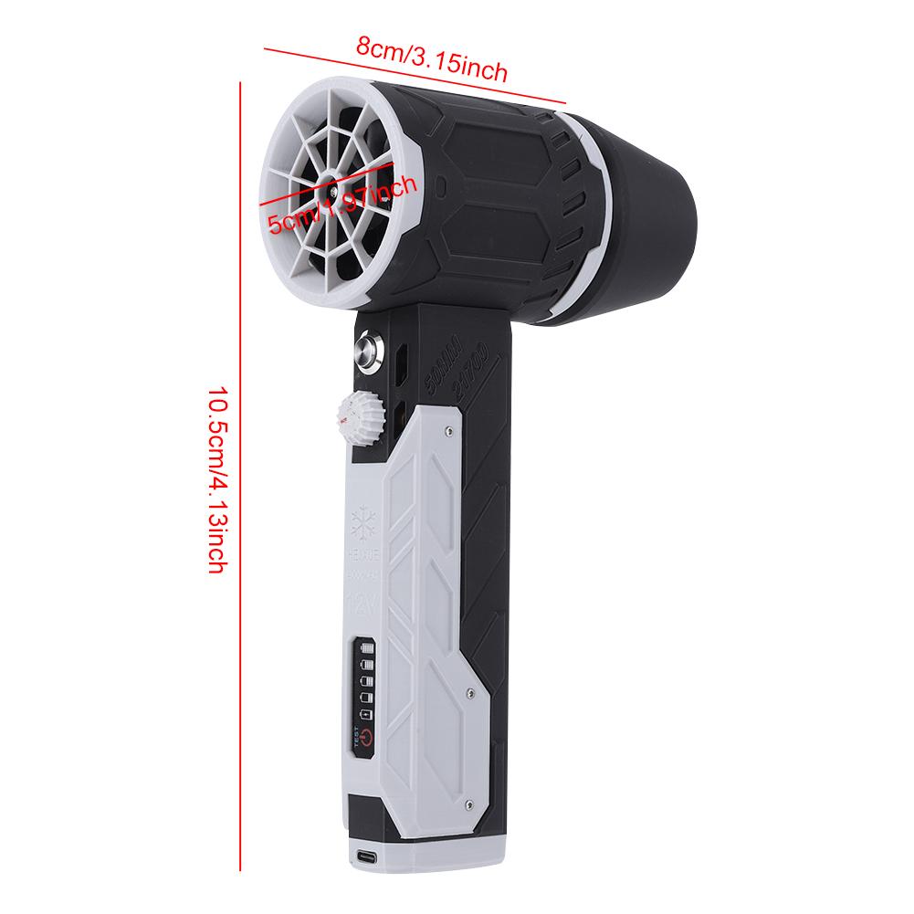 Compressed Air Duster Electric Air Duster Rechargeable Cordless Air Blower Jet Dry Blower for Computer Keyboard Car and Home