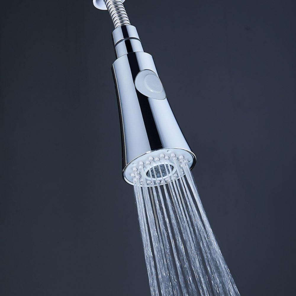 ABS Plastic Spray Head Kitchen Pull-out Shower Two-stage