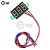 DC 1-11V Mini 1.16" 1 Wires LED Display Digital Voltmeter Blue Red Green Voltage Meter Tester 1V 11V