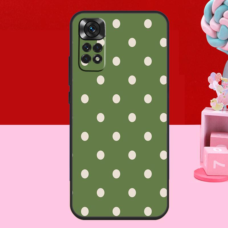 Polka Dots Art Case For Xiaomi Redmi Note 11 12 13 14 Pro 9 10 Pro 11S 12S Redmi 14C 10C 12C 13C Soft Cover