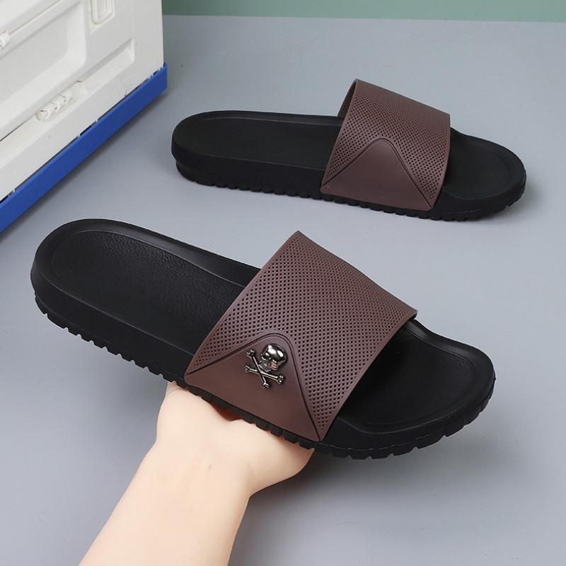Fashion Men's Size 48 49 Flip-Flops Youth Big Size Soft Sole Beach/Casual Sandals Non-Slip Minimalist Outdoor Summer Slippers Slides Men