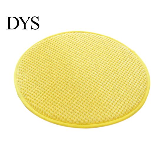 Corduroy Circular Seat Pad Round Stool Pad, 15.75" Non-slip Cushion Soft Sponge for Home Bar Stools Chair