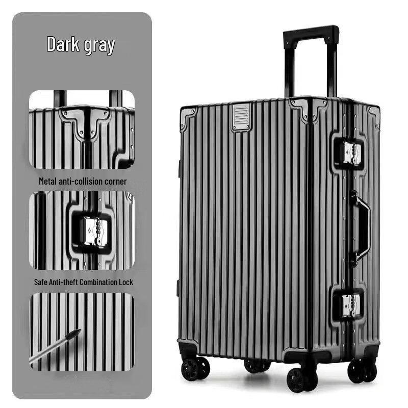 Li Shen Aluminum Frame PC Hardshell Spinner Luggage