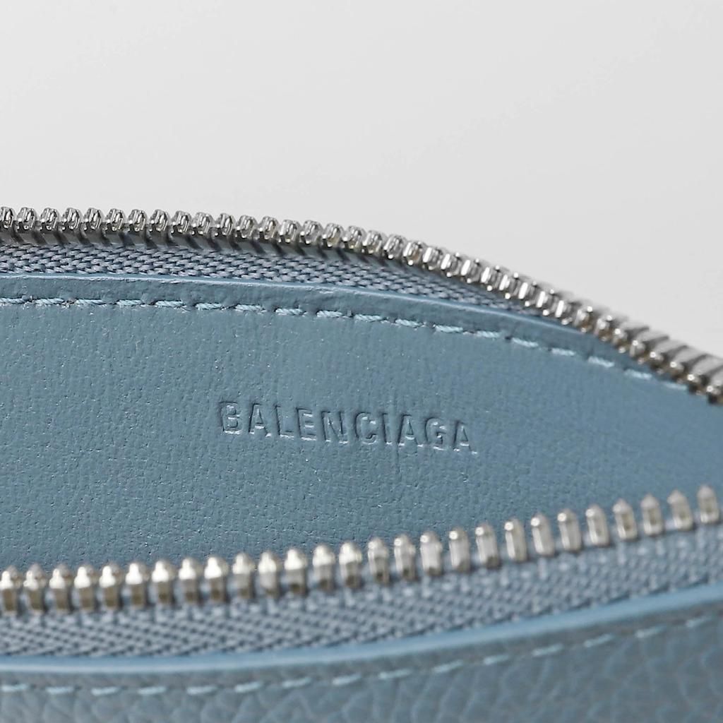 Balenciaga Card Case CASH Large Long Coin & Card Holder 640535 1IZI3 4791 BALENCIAGA Blue [Parallel Import]