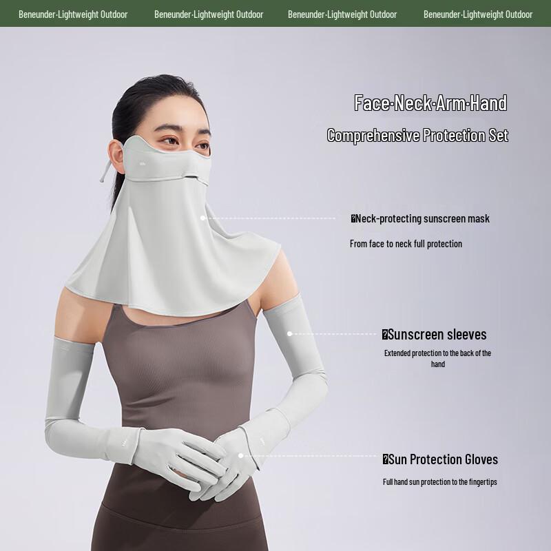 Beneunder Ice-Thin Sun Protection 3-Piece Set