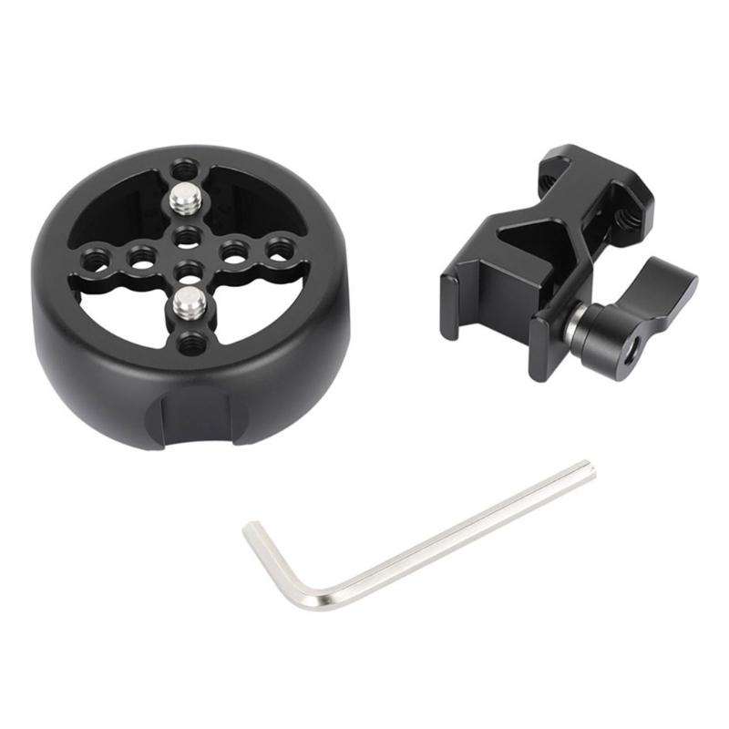 Lightweight Camera Side Handgrip With 1/4inch-20 Screw Quick Release Clamp Mount For Cage Handle Grip Replacement 1