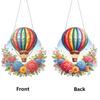 Acrylic 2D/Flat DIY Special Shape Hanging Diamond Art Kits Diamond Painting Set Diamond Art Pendant Home Wall Decoration Crafts