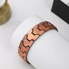Men's Wide Spherical Hexagonal Magnetic Bracelet – Detachable, Three-Row, Four-in-One Wrist Ornament