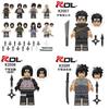 Kdl802 Anime Ninja Building Block Figures Set With 38 To 50 Colorful Pieces For Kids