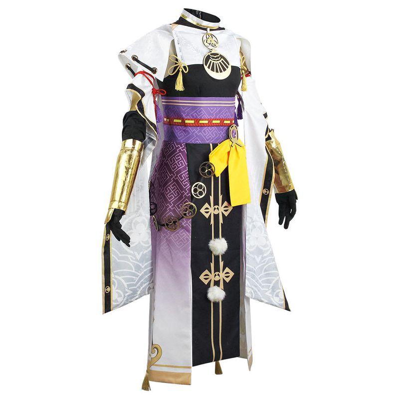 Anime Game Cosplay Costume Kujou Saraha Cosplay Full Set Performance Outfit Halloween Cosplay Outfit