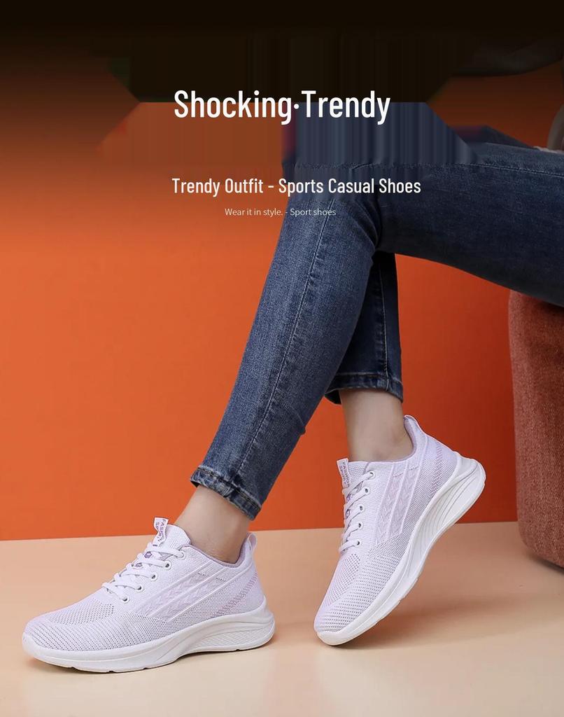 Women's 2026 Spring Breathable Slip-On Knit Sneakers