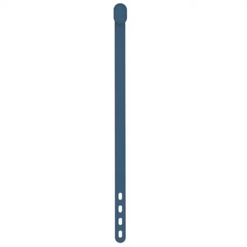 Portable Silicone Phone Strap Adjustable Anti-lost Phone Case Wristband Elastic Phone Hand Band Phone Accessories синий