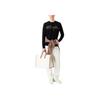 Emporio Armani SS23 Logo Embroidered Pullover Long Sleeve Sweater Men Sweater Navy-Blue 3R1MXN-1MEYZ-0920