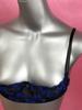 Lingerie Open Bra Open Crotch Sexy 2 Piece Set Blue [komanakomi]