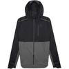 Auf Wetterjacke Herren Schwarz/Dunkelgrau 104.4005