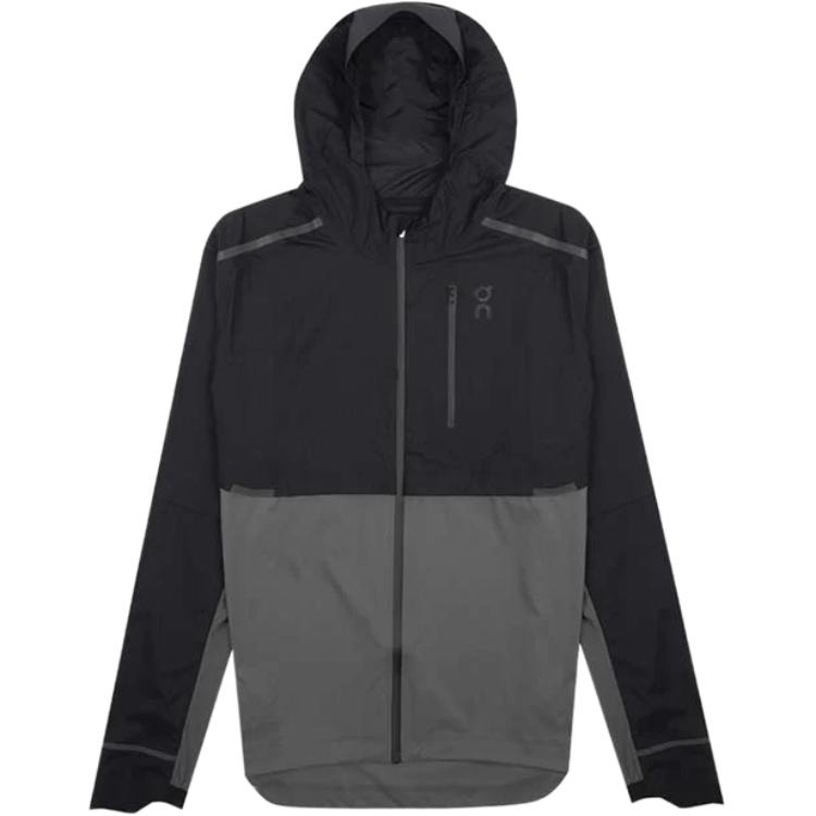 On Weather Jacket Men s Black/Dark Gray 104.4005 L