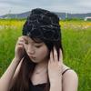 Pastoral Style Lace Hollow Breathable Turban Summer Versatile Thin Sweet Flower Fashion Fairy Hat