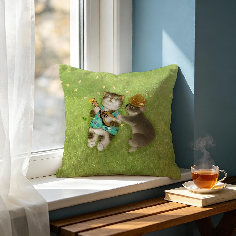 Cute NNyang Songied Cushion Cover Cushion Cover Set Pcs x x x Pillowcase Decorative Sofa Home Decor